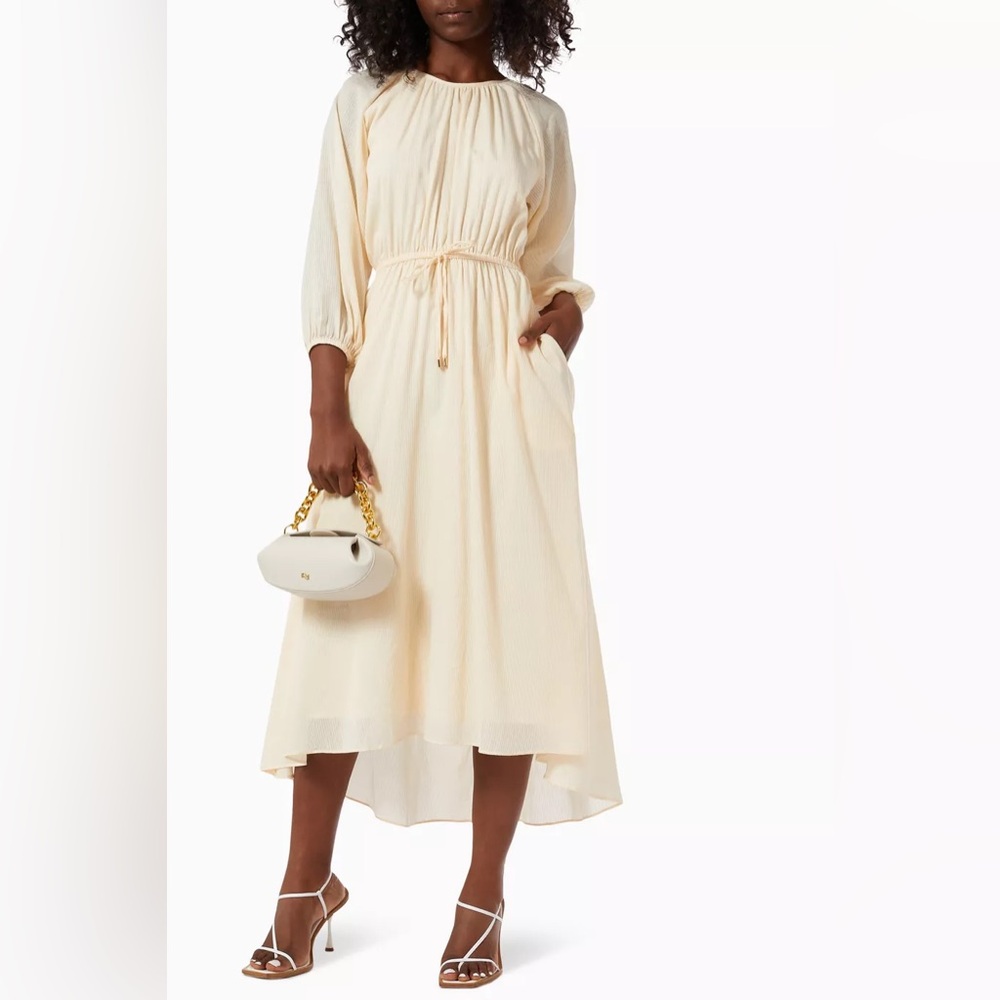 MINKPINK Cream High Low Dress